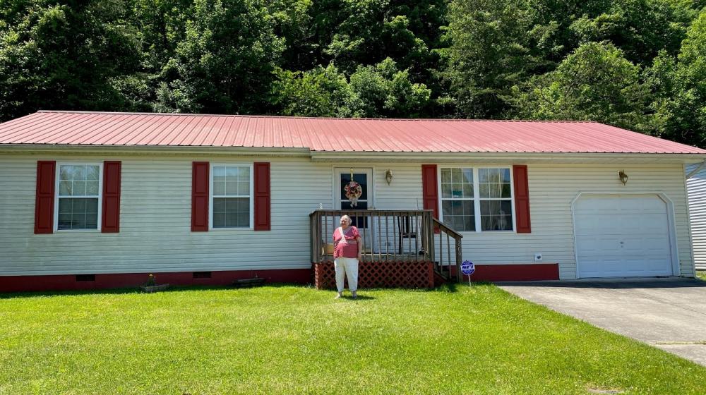 Edna Contreras became a first-time homeowner in Spring of 2020 at the age of 71.  She realized that this long-time dream could become a reality with the help of USDA's Single-Family Housing Program.  