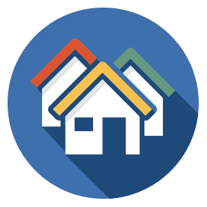 icon image of a houses