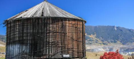 old water tank