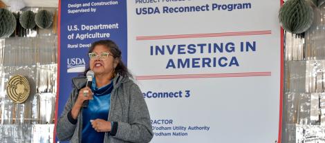 ReConnect Loan and Grant Program in Tohono O'odham Nation in Arizona