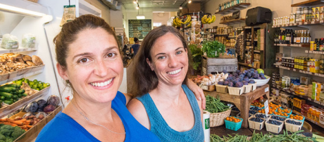 picture of women in grocery store