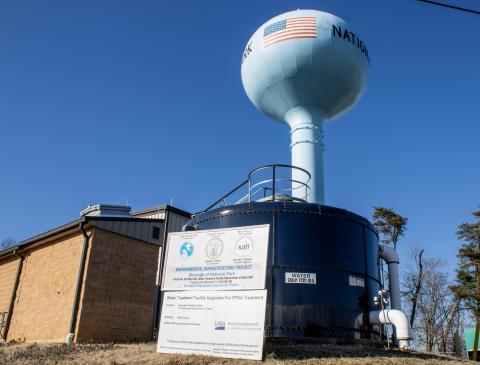 Pictured: The Borough of National Park, New Jersey, received a $1M USDA grant for new water treatment facility. 