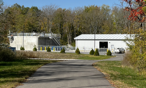 Newtonsville, Ohio, wastewater treatment facility.