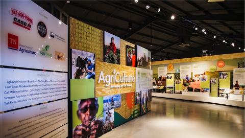 Agriculture exhibit used new technology with an RD grant