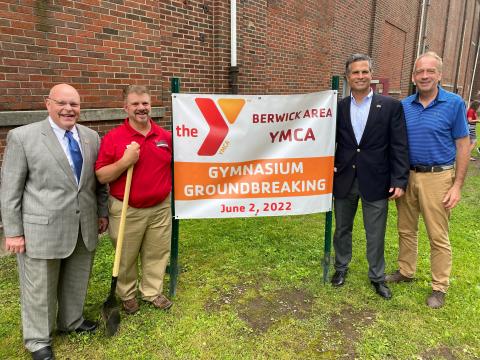 State Director Bob Morgan visits Berwick PA