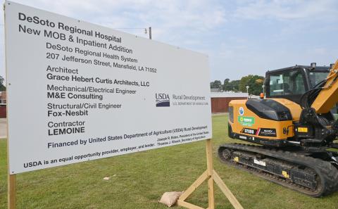 DeSoto Regional Health groundbreaking ceremony