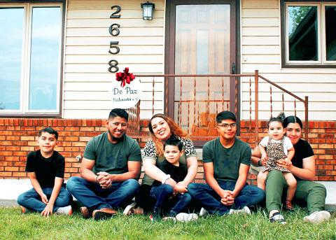 DePaz Family Enjoying Their New Home in Columbus, Nebraska