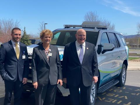 State Director Bob Morgan visits Evangelical Community Hospital in Lewisburg, Union County, Pa.