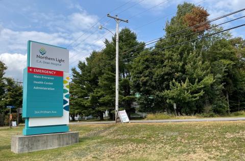 Hospital sign