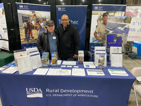 USDA Rural Development staff at the 2023 PA Farm Show in Harrisburg, Pa.
