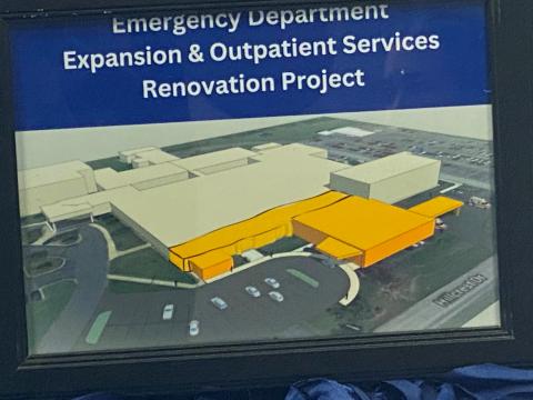 The renovations funded through a USDA Community Facilities Direct Loan will allow for upgrades to the emergency department, outpatient service center entrance, laboratory and phlebotomy services, woman’s health center, and imaging services. 