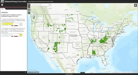 addressing climate map