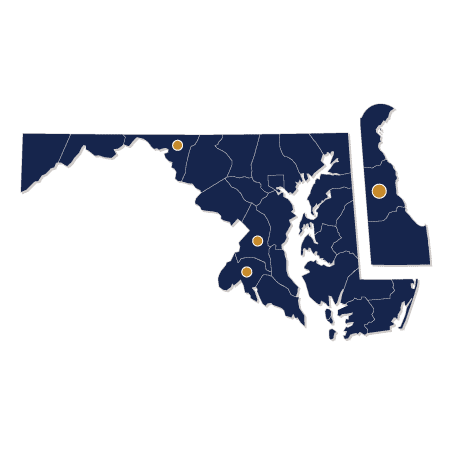 Delaware/Maryland Map