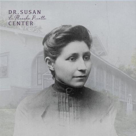 Dr. Susan La Flesche Picotte photo illustration courtesy of the Dr. Susan La Flesche Picotte Center