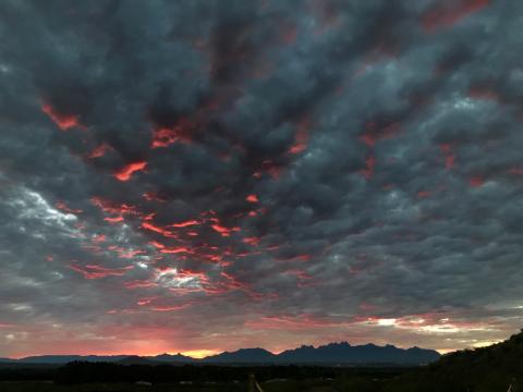 Sunrise Over the Organ Mountains