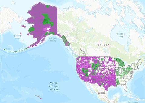 Map of Disadvantaged Community & Energy Community for Rural Development Priority Points