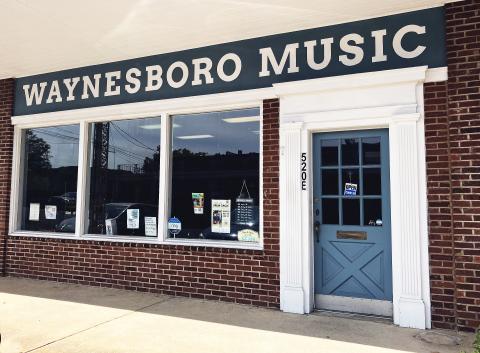 Waynesboro Music exterior shot