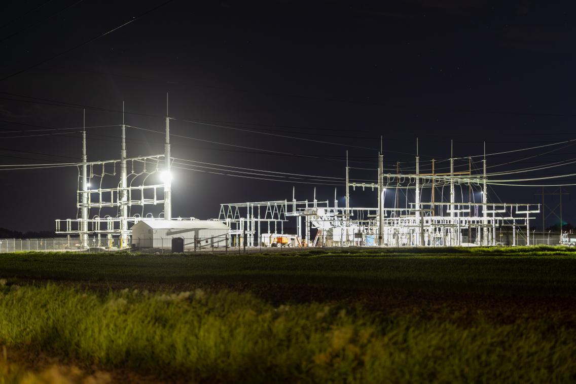 Minnkota Power Cooperative’s Walle Substation