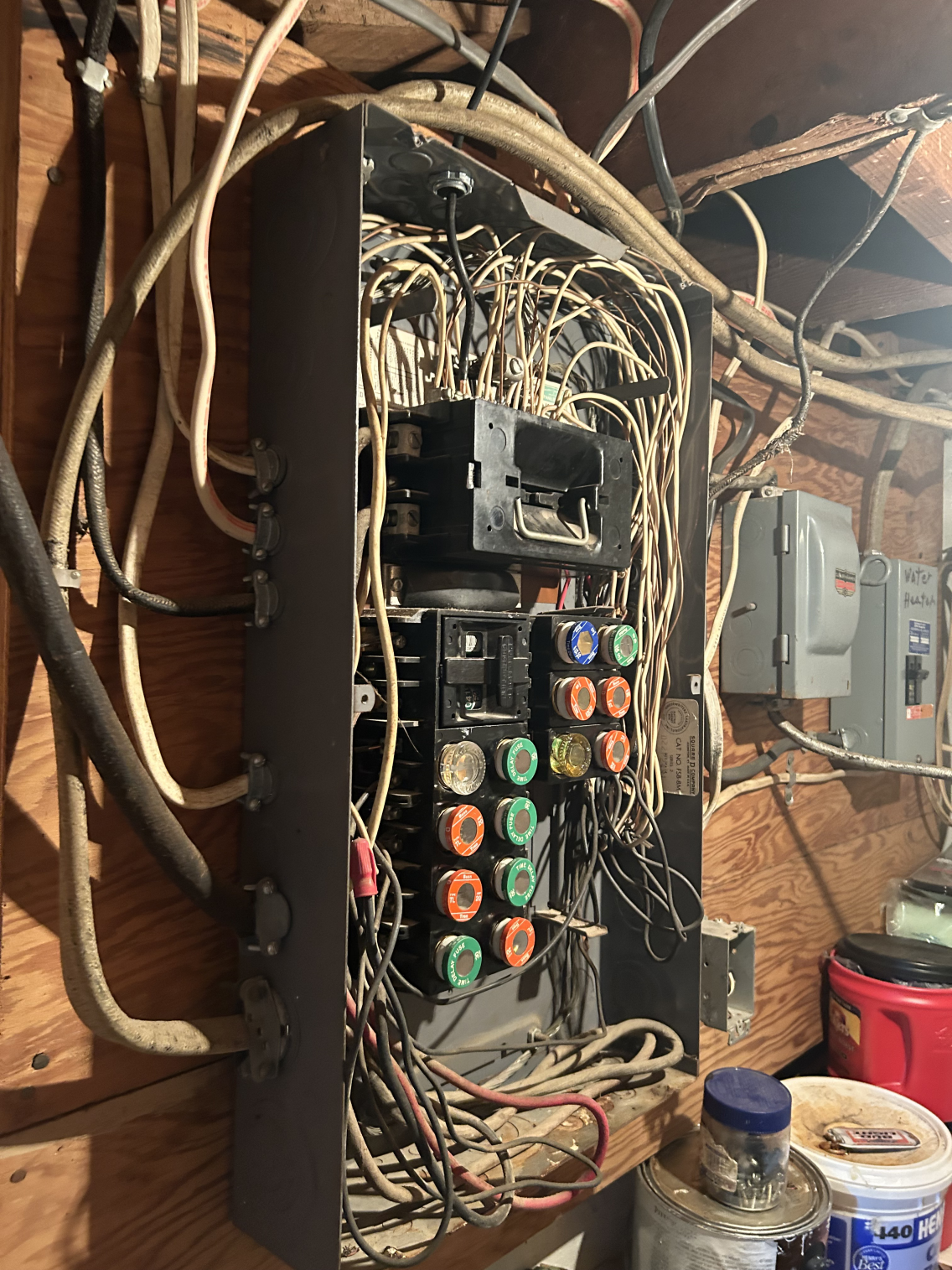 Old fuse box