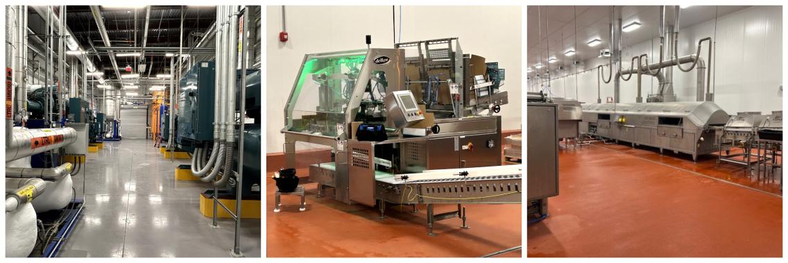 Guidry's Catfish processing equipment.
