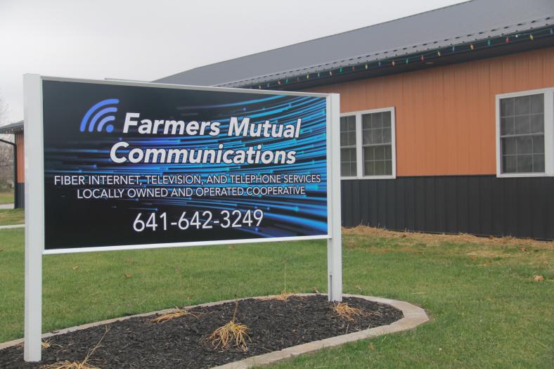 Farmers Mutual Communications across from the Moulton Fire Station received a USDA Rural Development ReConnect grant and loan.