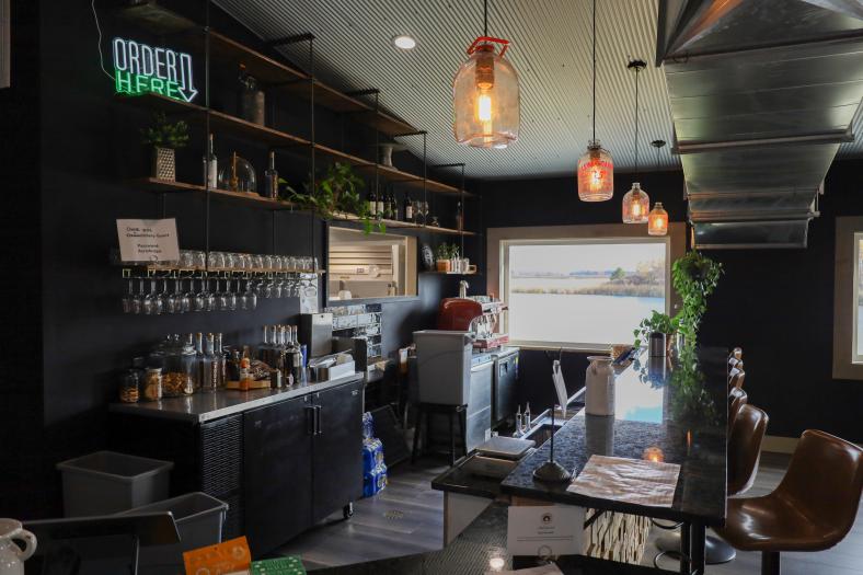 Redhead Creamery's expansion included an added bar area to showcase its new spirit, araga.