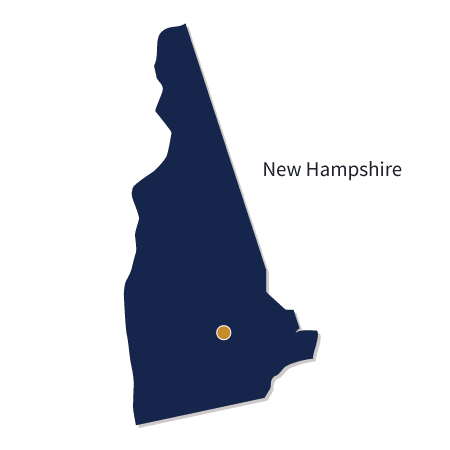 Image-New Hampshire Map