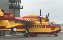 Picture of the Super Scooper Aircraft