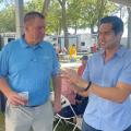 It was a great Ag Day at the Illinois State Fair! Among the partners Director Ortega connected with was Rod Stoll, Vice President of Marketplace Engagement at Farm Credit Illinois