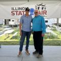 It was a collaborative Ag Day at the Illinois State Fair! Director Ortega met with Director Graff of USDA’s Farm Service Agency to discuss USDA sister-agency coordination.