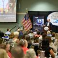 State Director Travis T. Burton speaks to the Paducah Chamber of Commerce.
