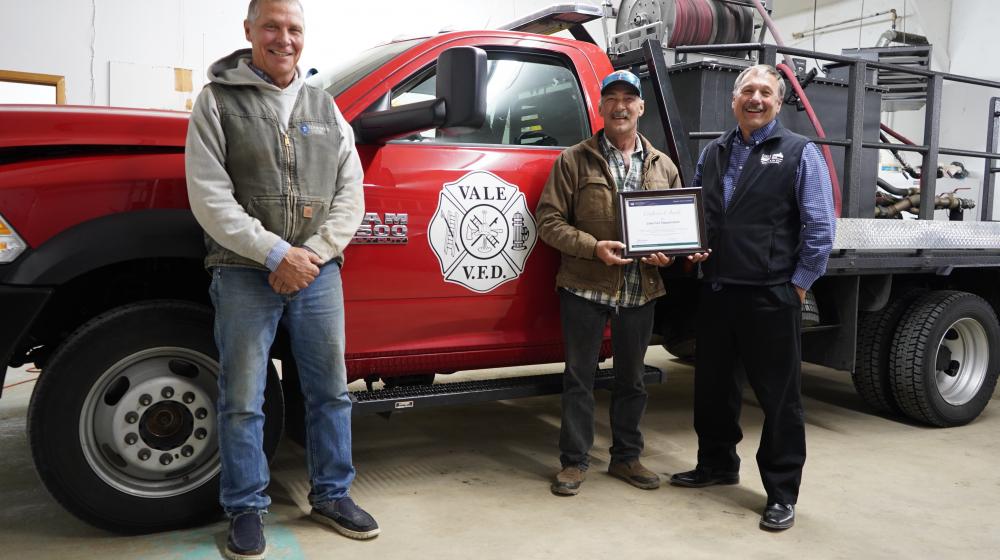 Vale Fire Department photo