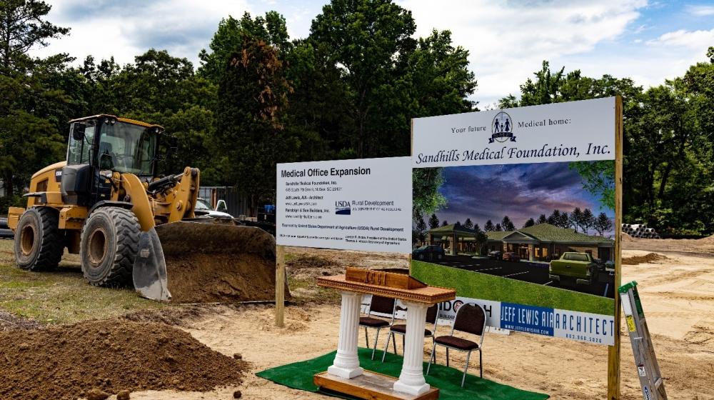 Sandhills Medical Center Groundbreaking