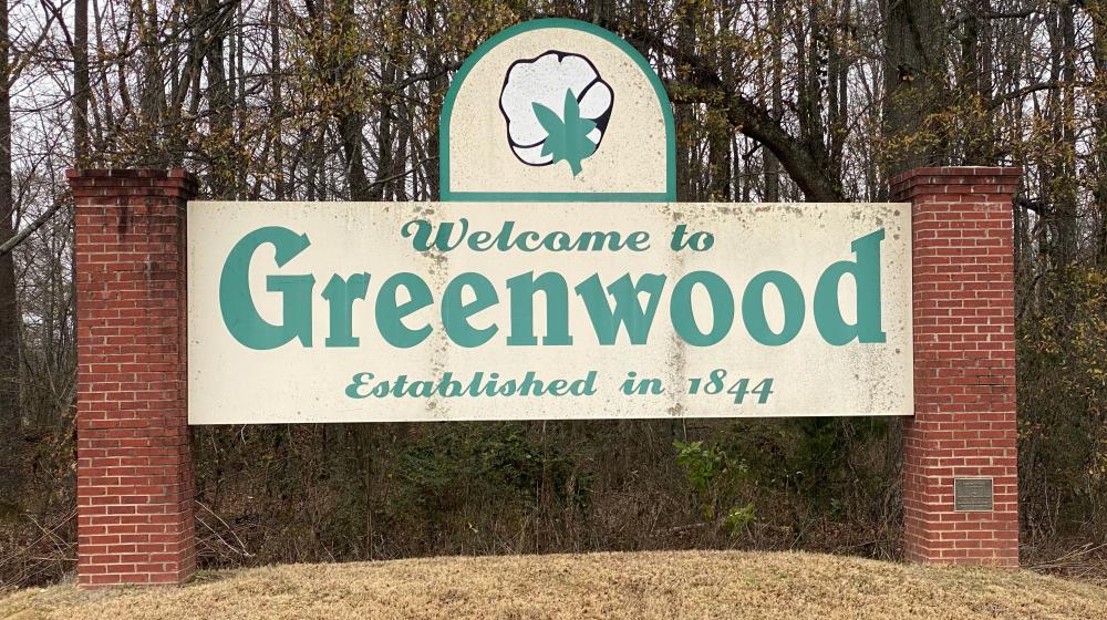 Greenwood, MS Sign