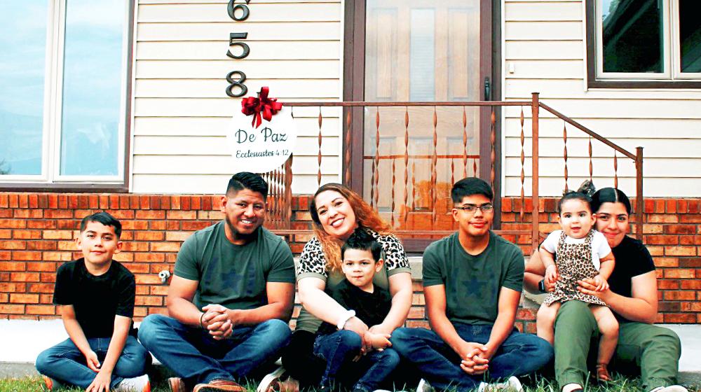 DePaz Family Enjoying Their New Home in Columbus, Nebraska