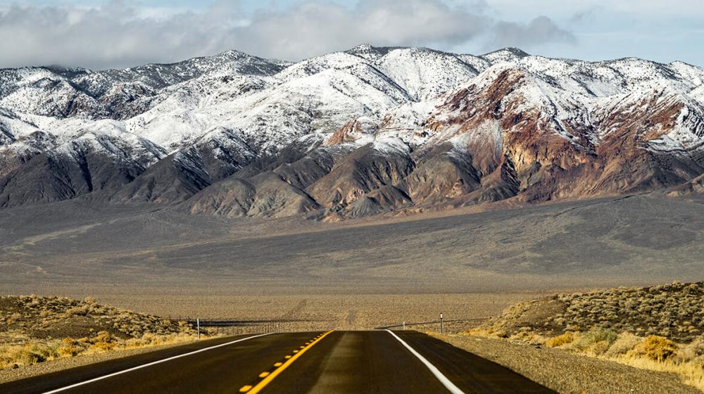 Fish Lake Valley is surrounded by the White Mountains in southwest Nevada, and this is where the PACE project will be built. The project is scheduled to be completed by the end of 2026. Photo by Valley Electric Association.