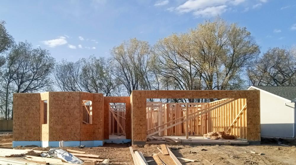Gertudis Fierro home under construction