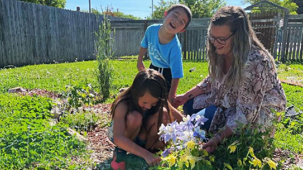 Jaimee Souksan and her two kids were able to realize the American dream of home ownership with the help of a USDA Rural Development loan in Nebraska. 