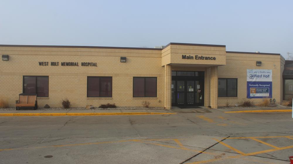 West Holt Memorial Hospital Exterior