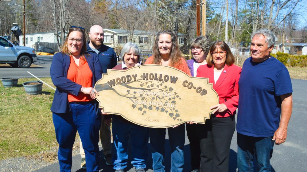 Residents of Woody Hollow Cooperative in Boscawen, NH