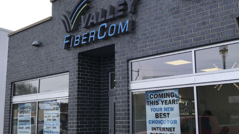 Valley telecommunications store front