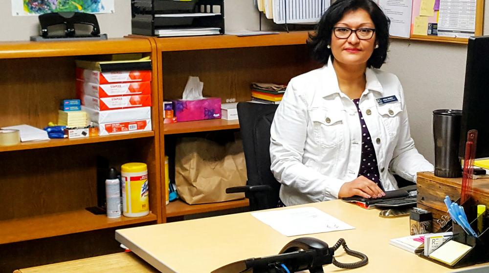 Photo: The nonprofit REACH helped Rosa Cortes secure a job that can accommodate her disabilities. 