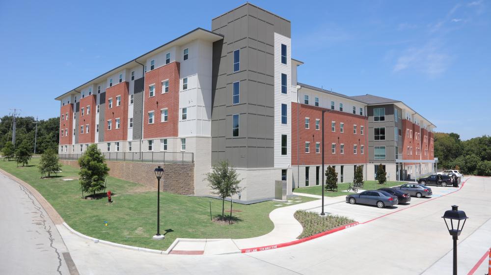 Mill Creek Residence Hall at Blinn College in Brenham