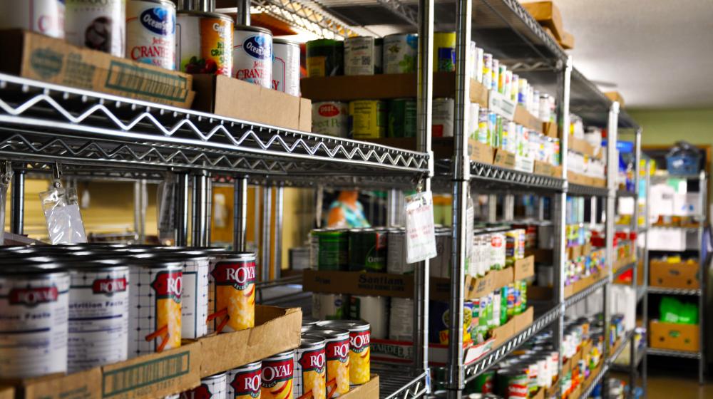Florence Food Share distributes approximately 50,000 pounds of food per month to help alleviate hunger in this rural community.