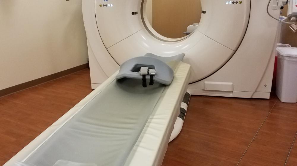 The multi-slice CT scanner provides enhanced scans for the medical providers, both in-house as well as those from other facilities treating