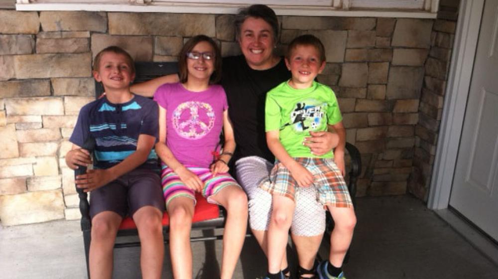 family happy to be home