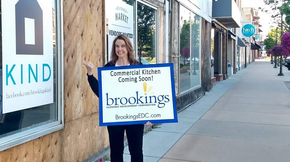 Jennifer Quail with Vision Brookings