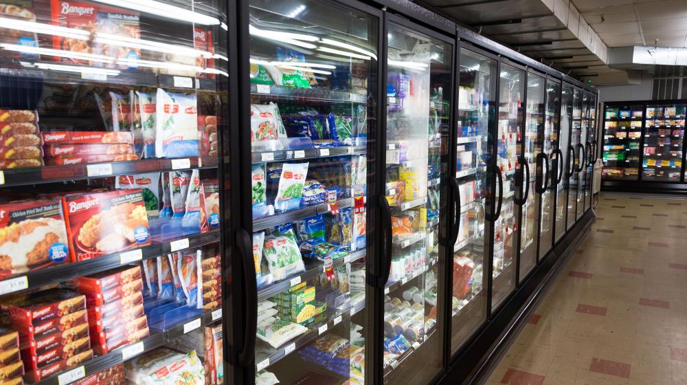 New grocery coolers