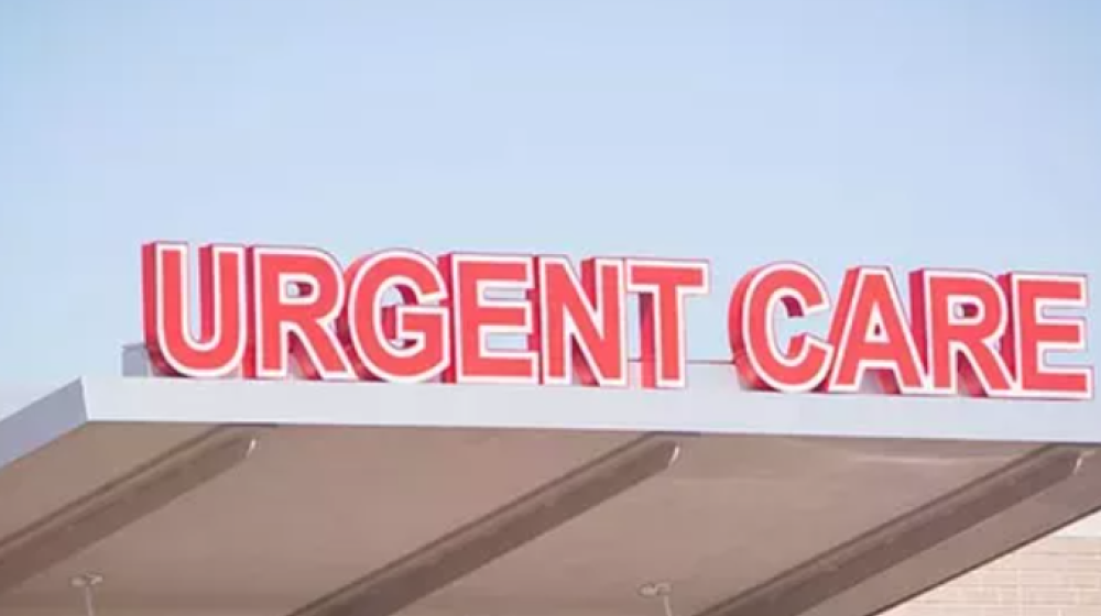 Urgent Care sign on building