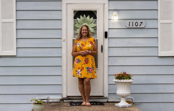 Pamela Popso used a RD Guaranteed home loan to secure her first house